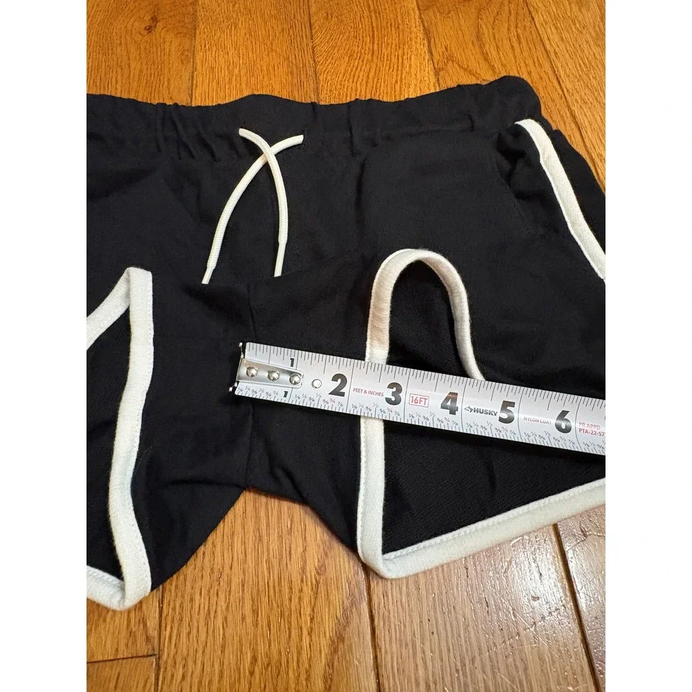 NWOT Old Navy Kids Black Dolphin Athletic Shorts L 10-12 Drawstring Activewear
